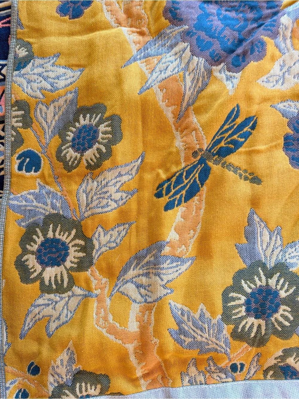 Boho Southwestern Geometric Print 100% Cotton Plush Bath Towel Set of 3 EUC